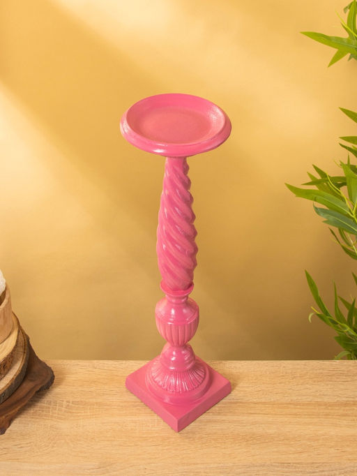 Подсвечник «Вдохновение», 12.5×12.5×42 см, алюминий