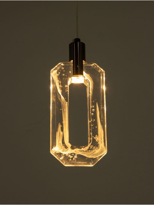 Светильник BayerLux «Орнео», LED, 5 Вт, 4000К, чёрный хром, 9×3×24-174 см