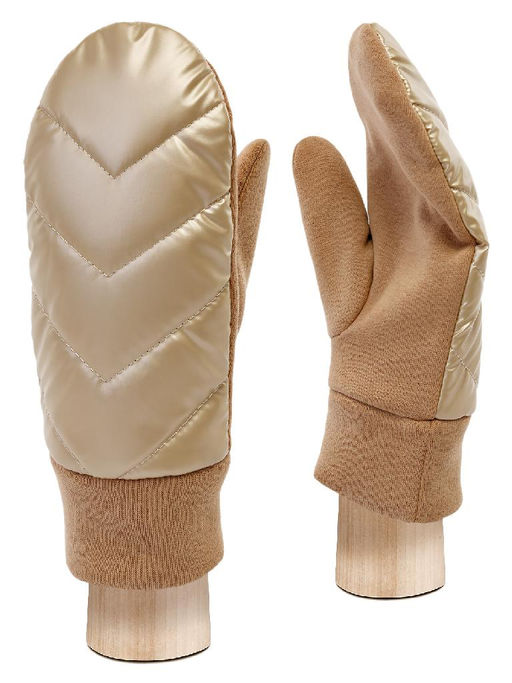 Рукавицы жен Labbra LB-CP-51 gold/cream  фото 2