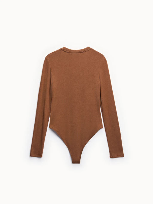 Боди с длинным рукавом из вискозы ZR2609013403-63 / Zarina