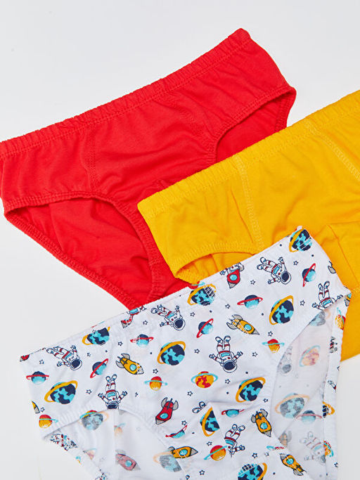 Pamuklu Erkek ?ocuk K?lot 3l? - Waikiki фото 2