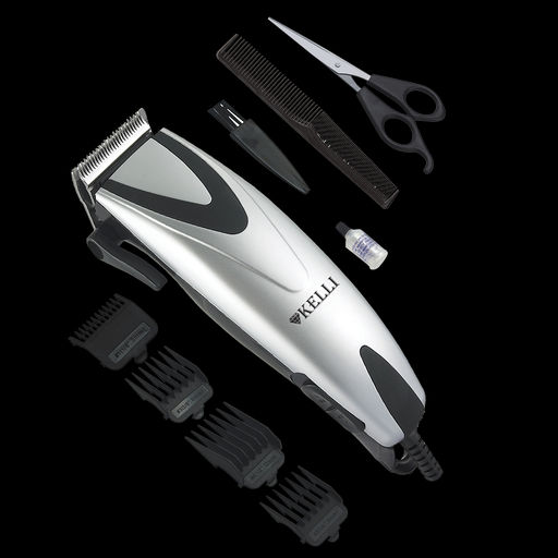 Машинка для стрижки Kelli 45Вт,4 насадки (3,6,9,12мм) арт.KL-7003,KL-7004,KL-7006,7005,KL-7010 - Полимербыт фото 2