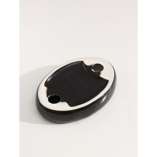 Набор для ванной SAVANNA Молния, 4 предмета, мыльница, дозатор для мыла, 2 стакана, чёрный  фото 5