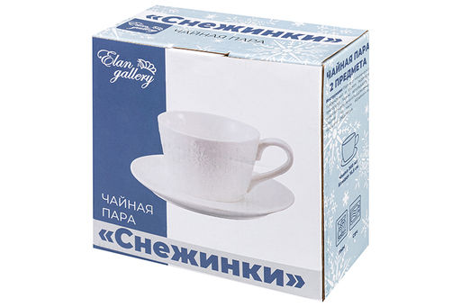 Чайн. пара 2 пр. 360 мл Снежинки - Elan gallery фото 25