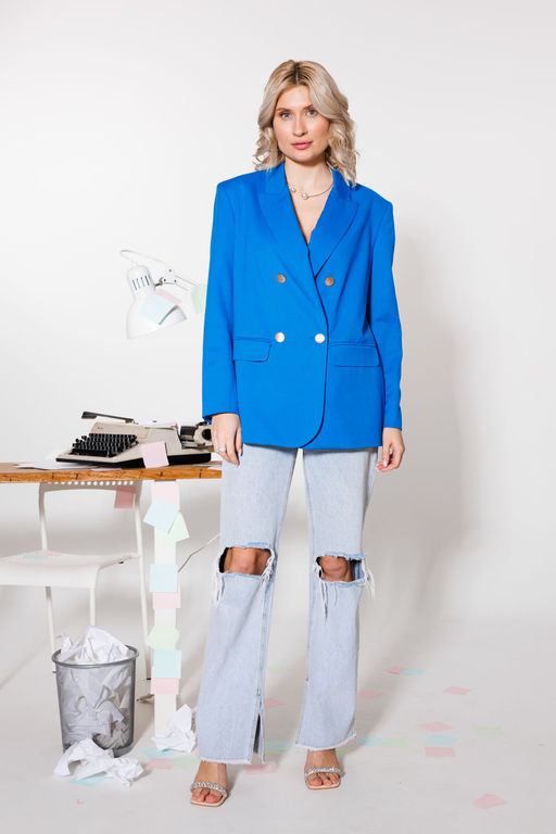 Жакет KOKOdea 214470.2 синий  фото 2