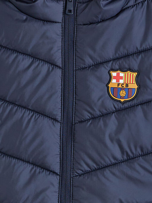Kap??onlu FC Barcelona Bask?l? Erkek ?ocuk ?i?me Yelek