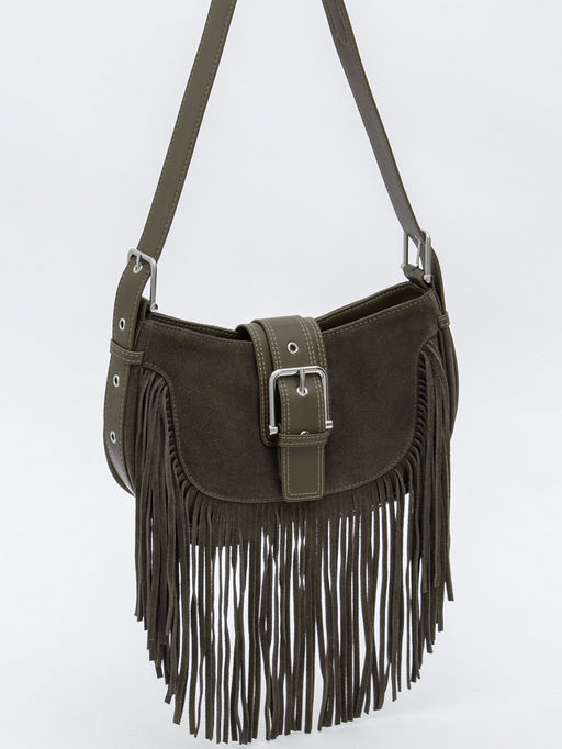 Сумка 99057-1NN brown green Natale Navetta