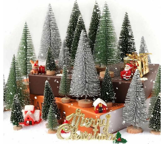 Елка декоративная 15см со снегом - Family фото 4