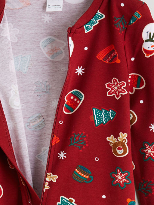 Bisiklet Yaka Y?lba?? Temal? Erkek ?ocuk Uyku Tulumu