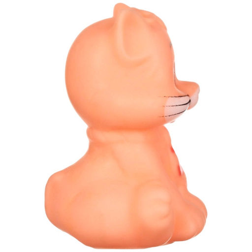 Резиновая игрушка для ванны «Котик», с пищалкой, 1 шт., МИКС