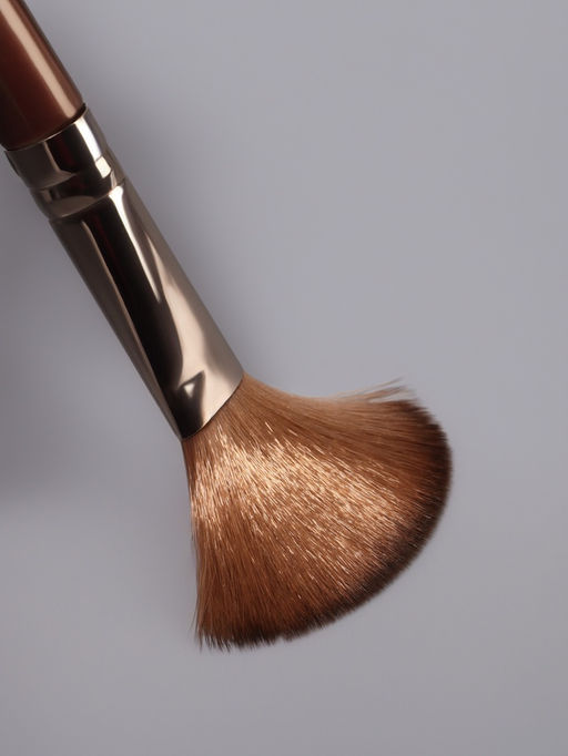 Набор кистей для макияжа PASTEL BLUSH, 5 шт., тёмно-коричневый