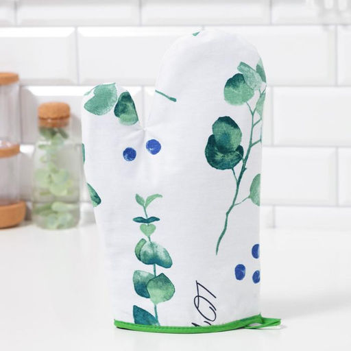 Варежка-прихватка Этель Eucalyptus 20х27см,100% хлопок, саржа 190 гр/м2