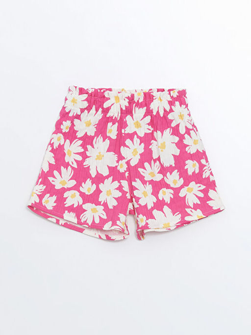 Beli Lastikli ?i?ekli K?z Bebek ?ort