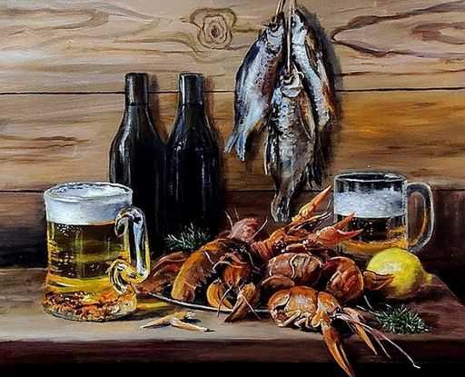 Мужской разговор (худ. Воробьева О.)