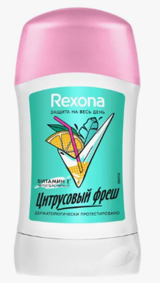 РЕКСОНА део-стик жен Цитрусовый фреш 40мл