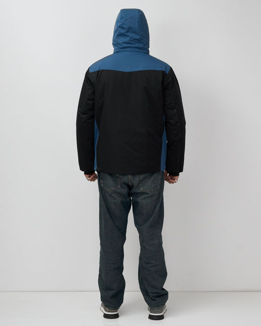 Горнолыжная куртка мужская зимняя черного цвета 7611Ch - Mtforce фото 19