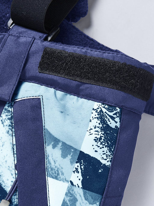 Горнолыжный костюм для мальчика темно-синего цвета 9327TS - Valianly фото 14