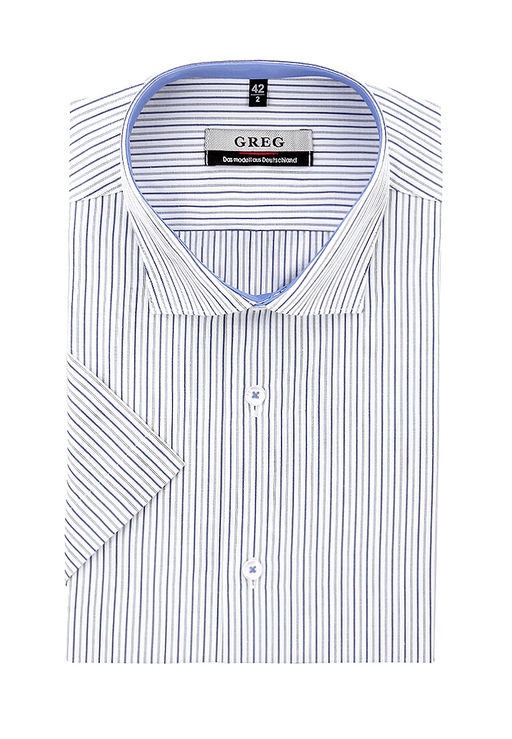 Сорочка мужская короткий рукав GREG 121/109/939/Z/1  фото 5