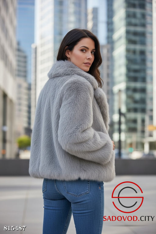 Эко шуба из искусственного меха - Bruno фото 2