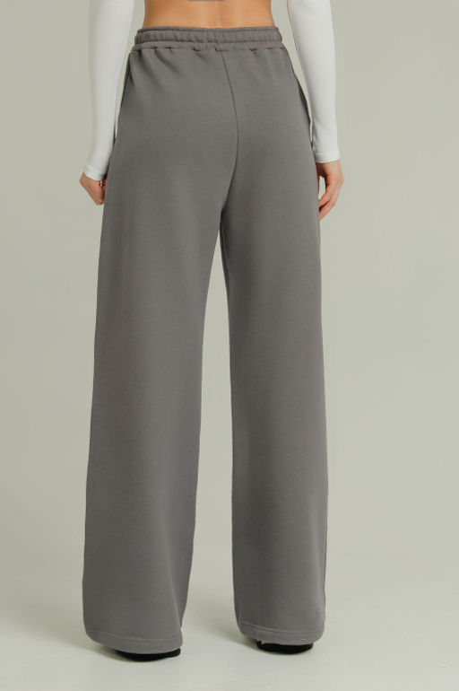 Арт. 7589 Брюки женские 42-50 (5шт) Цвет:темно-серый - Калинка фото 4