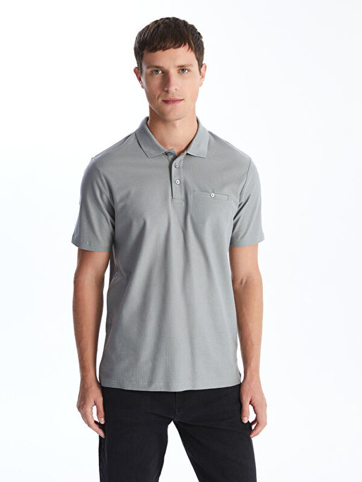 Polo Yaka K?sa Kollu Erkek Ti??rt