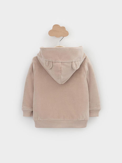 К 302662/нюдовый беж куртка д/дет яс