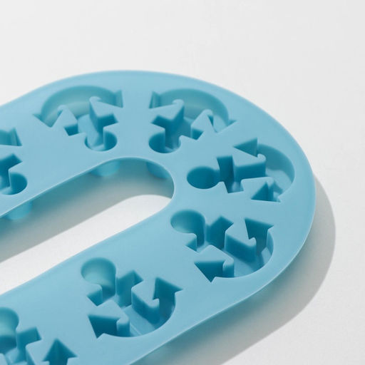 Цена за 2 шт. Форма для шоколада Доляна Якорь, силикон, 20.5?13.5?1 см, 10 ячеек, МИКС фото 3