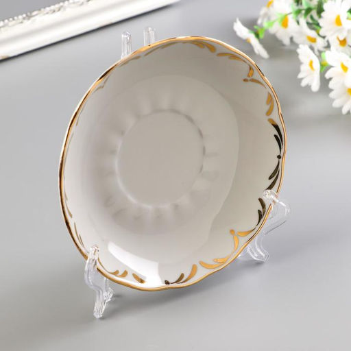 Цена за 5 шт. Подставка для тарелок d=16-18 см Lucia, прозрачная, 15 см