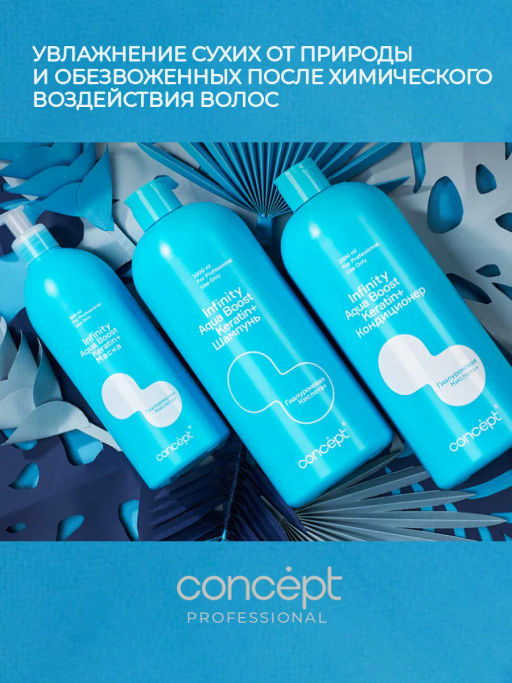 INFINITY Маска увлажняющая Aqua Boost 500 мл CONCEPT  фото 5