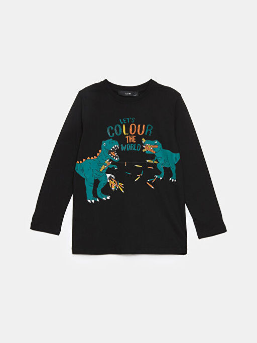 Bisiklet Yaka Erkek ?ocuk Pijama Tak?m? - Waikiki фото 2