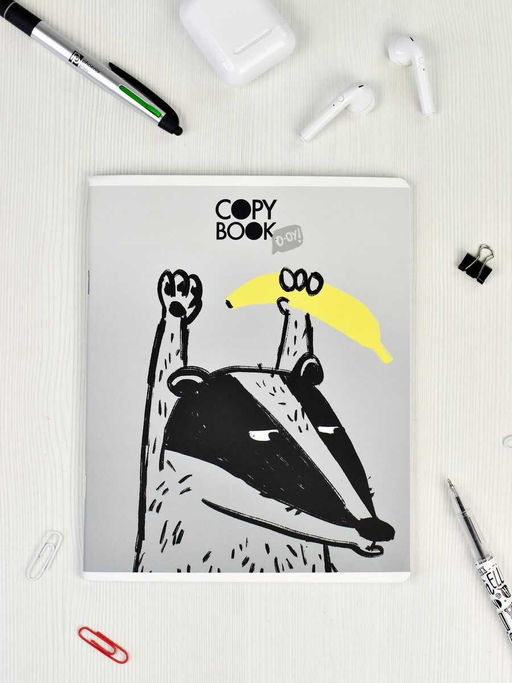 Цена за 5 штТетрадь, 48 л, клетка, арт. 65763/ 5 ВОРИШКИ /А5+, мягкий переплёт (2 скобы), мелованный картон 190 г/м?, ламинация "софт-тач" вельвет Упаковка Ассорти/