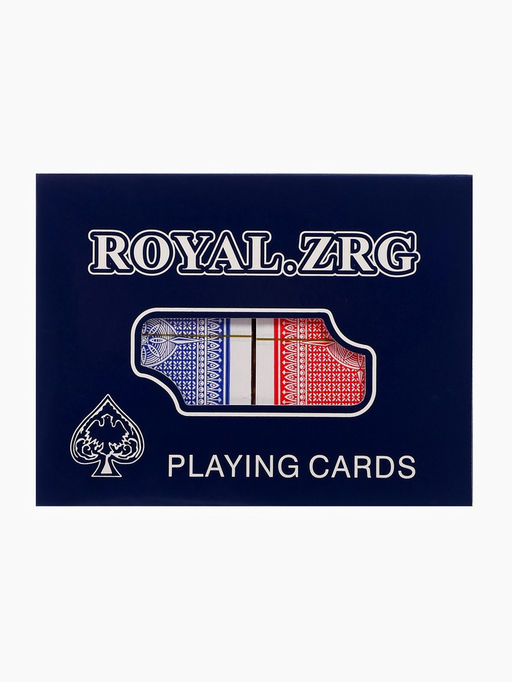 Цена за 2 шт. Карты игральные 54 шт. Royal, размер 5.6×8.6 см, набор 2 колоды