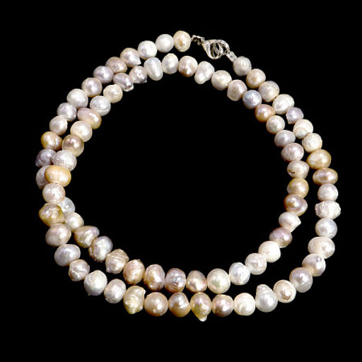 Бусы натуральный жемчуг - камень королев, дарующий любовь и счастье