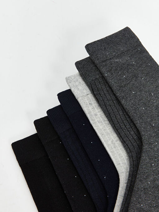 Desenli Erkek Soket ?orap 7li