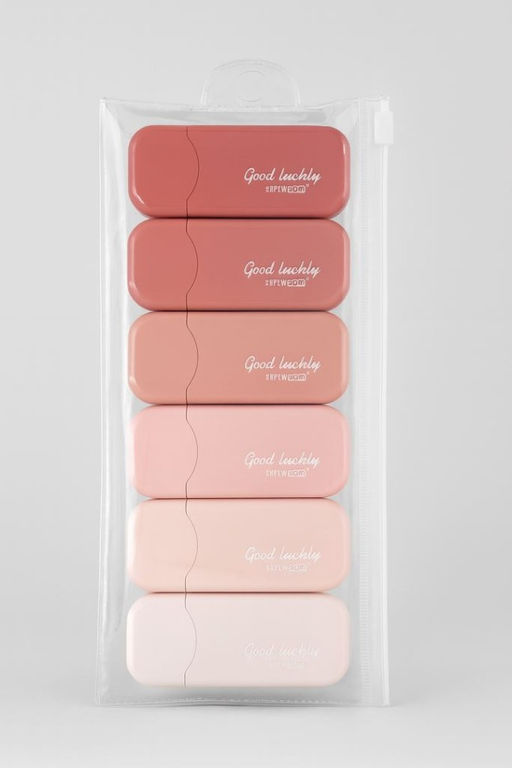 Набор корректоров 6 шт. "Light brown shades", 72м*5мм, mix