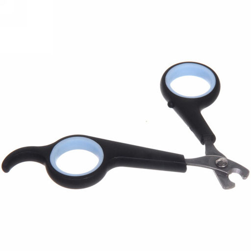 Цена за 6 шт. Когтерез для животных "Моська" 12см цвет черно-голубой Ultramarine