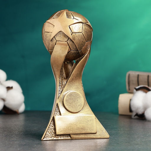 Фигура наградная, стела «Футбол», 10×10×18 см