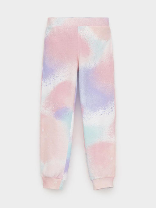 КР 400536/разноцветный спрей брюки для дев