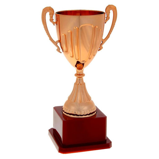 Кубок 045, бронз., подставка пластик, 19,4 х 10,5 х 7,8 см - Командор фото 3