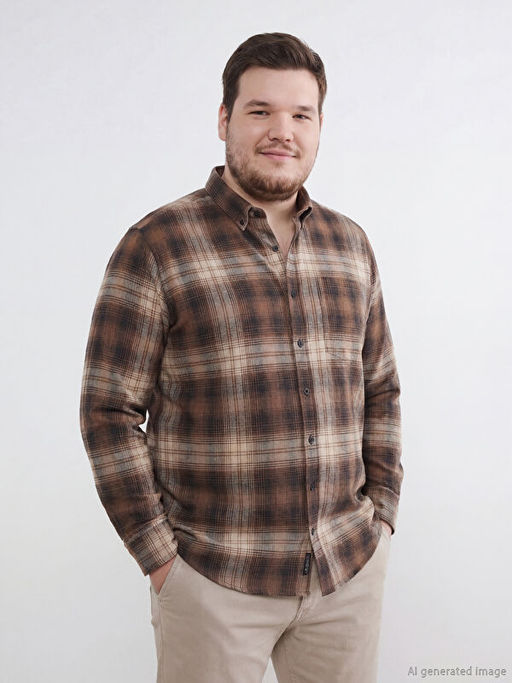 Regular Fit Ekose Erkek G?mlek