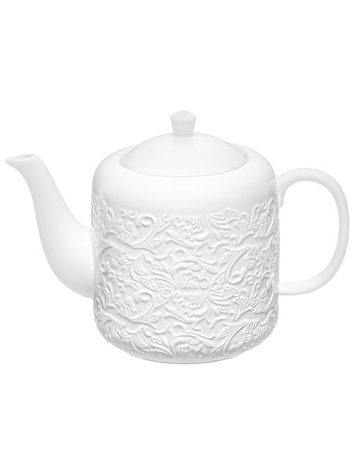 Чайник 1 л 22,5*12*16 см "Лоза", фарфор
