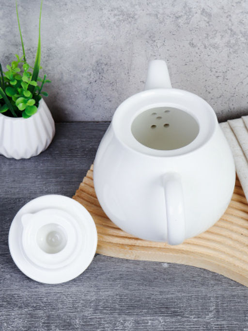 Чайник заварочный 800 мл ПАРА Классика форма офис Белый / GA5-TP /уп 6/24/ со стикером 713946 - Галеонтрейд фото 3