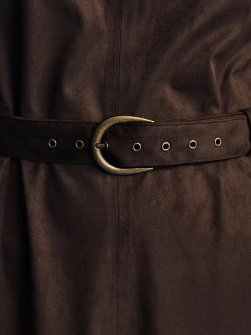 Платье миди с поясом / Zarina