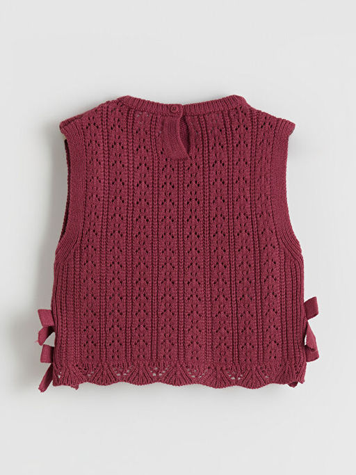 Bisiklet Yaka Triko K?z ?ocuk S?veter