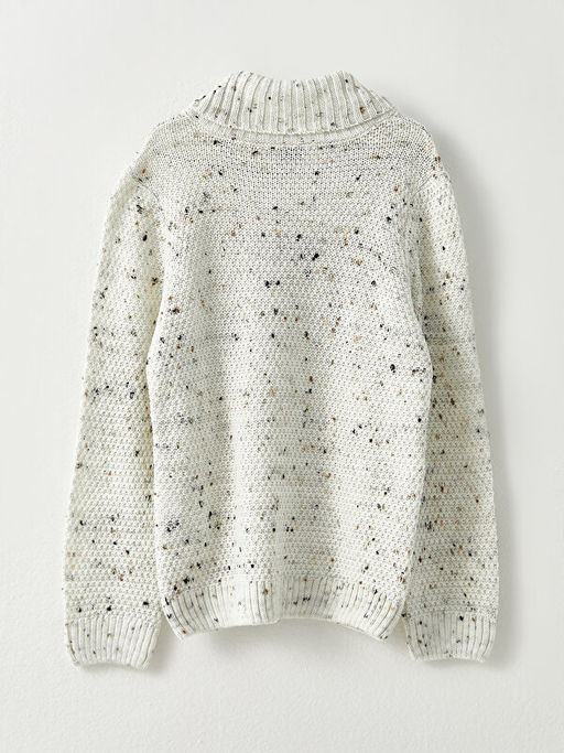 ?al Yaka Desenli Uzun Kollu Erkek ?ocuk Triko Kazak - Waikiki фото 2