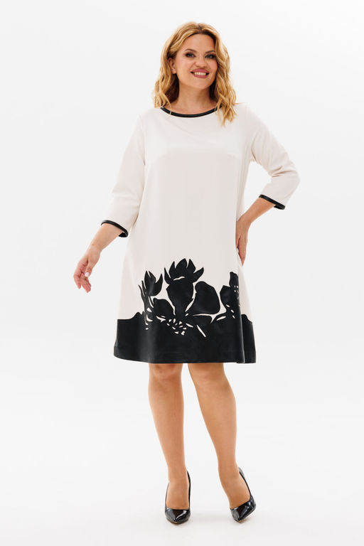 Платье Michel Chic 2140 молоко  фото 8