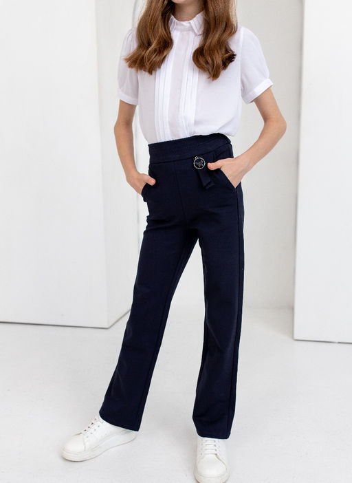 19121(22-27) Брюки школьные для девочки - Kiko фото 7