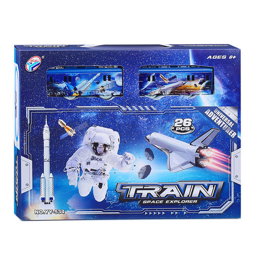 Железная дорога "Космос" в коробке