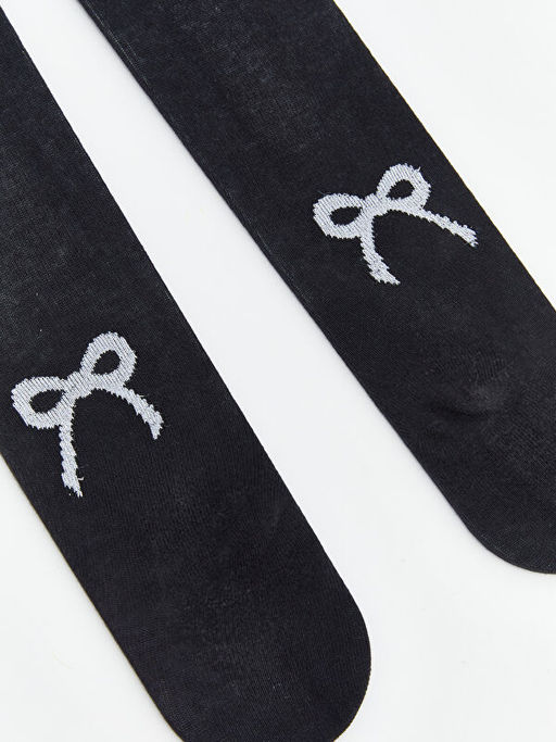 Basic K?z ?ocuk K?lotlu ?orap 2li