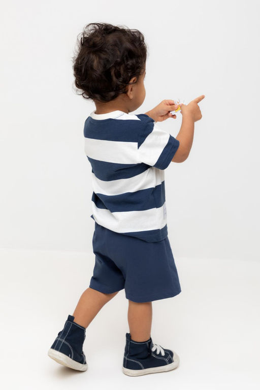 КР 400658/синий космос к564 шорты д/мал яс